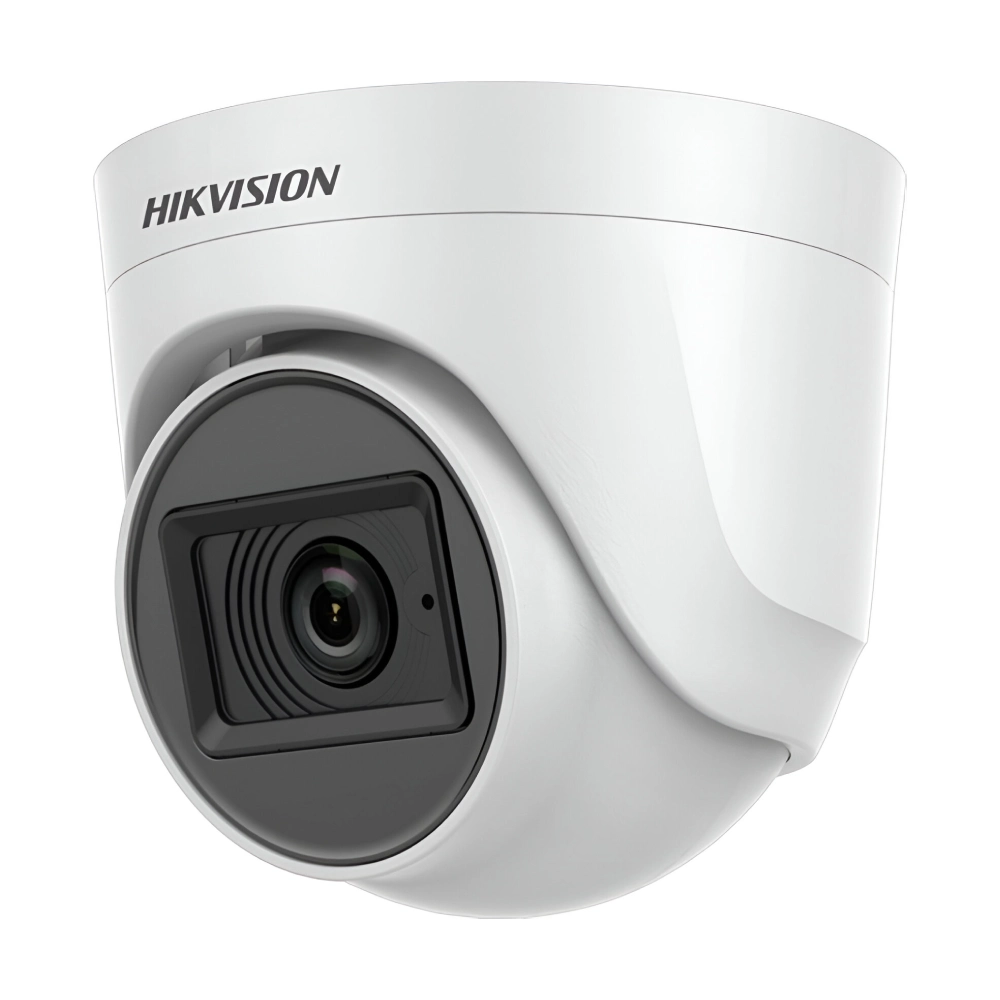 Hikvision 5MP Hybrid HD 3K Dome Camera 2.8mm With Audio (2CE76K0T-LPFS) view 3